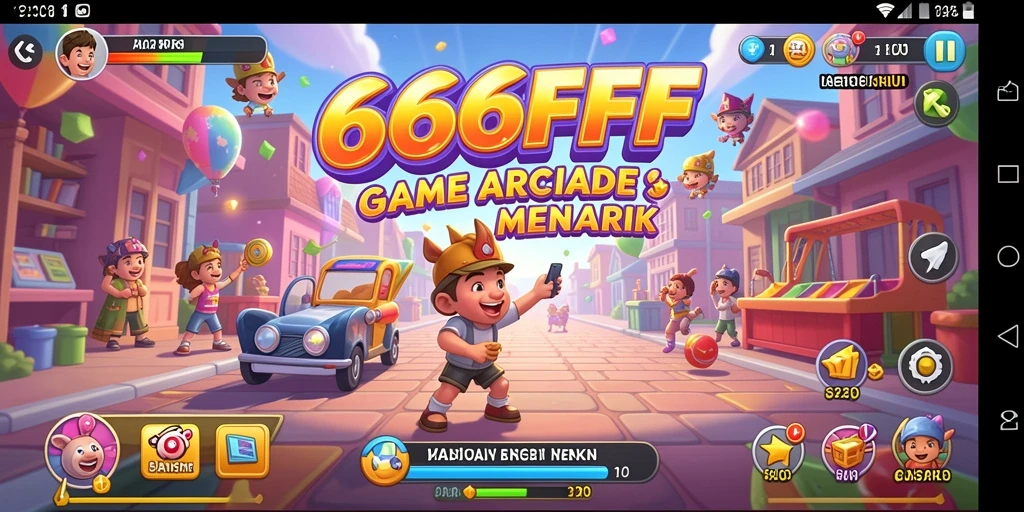 Tampilan aksi seru dalam gameplay 666FF yang penuh tantangan.