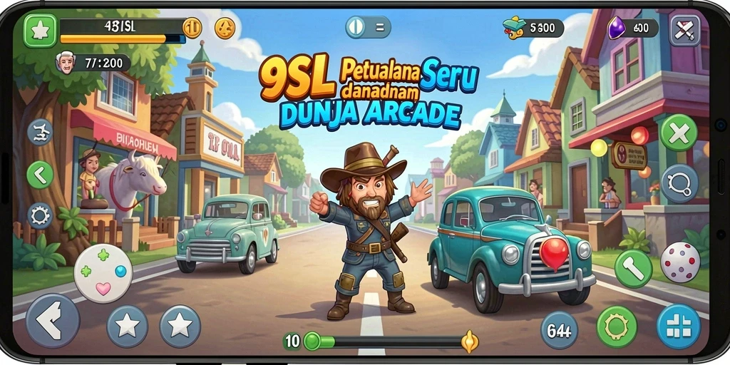 Tampilan gameplay seru dan menantang dari 9SL.
