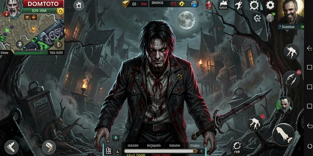 Tangkapan layar utama dari gameplay menegangkan di DOMTOTO.