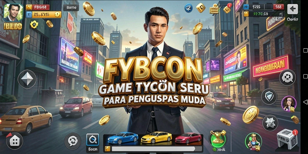 Screenshot FB168 menunjukkan gameplay yang seru dan menarik di dunia Tycoon.