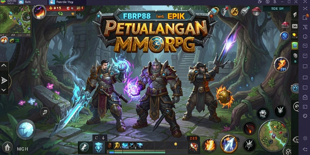 Gameplay seru dan interaksi sosial dalam FBRP88.
