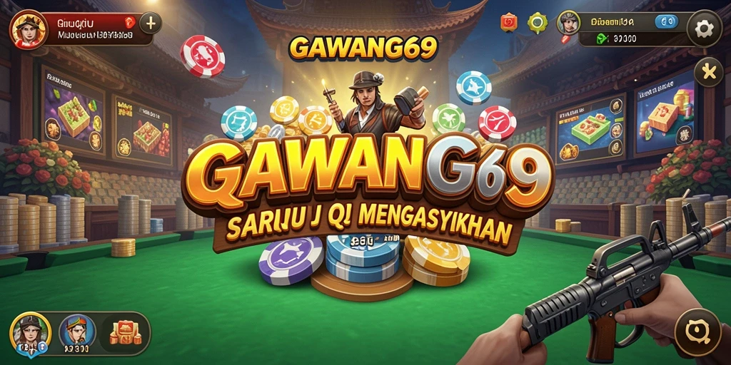 Screenshot GAWANG69 menunjukkan gameplay QiuQiu yang penuh aksi.