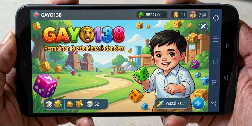 Screenshot gameplay GAYO138 menampilkan tantangan puzzle yang menarik.