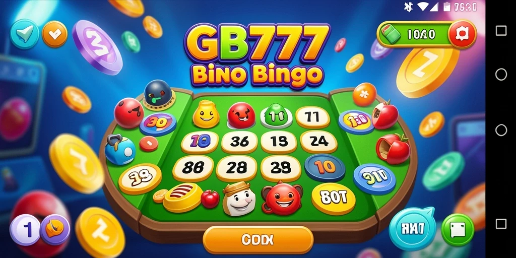 Tampilan gameplay seru dan grafik menawan di GB777 Bingo.
