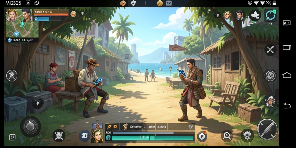 Tampilan menarik dari gameplay MG525 yang menghibur.