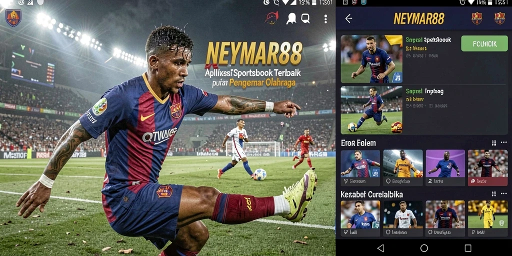 Tampilan antarmuka <strong>NEYMAR88</strong> yang menarik saat taruhan berlangsung.