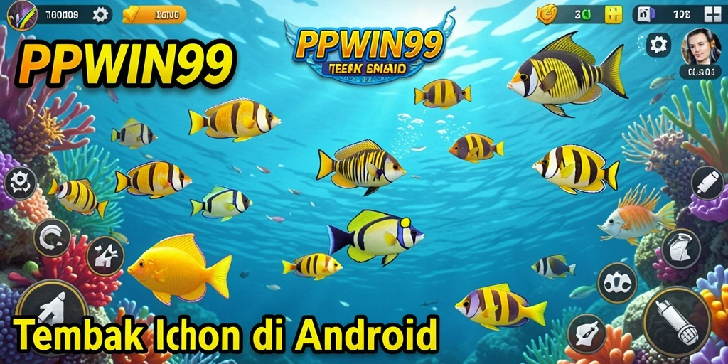 Tampilan gameplay PPWIN99 yang seru saat menembak ikan.
