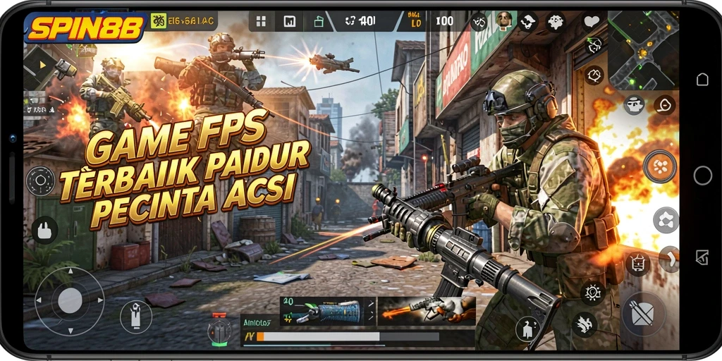 Capture intensnya aksi gameplay SPIN88 dengan grafik yang memukau.