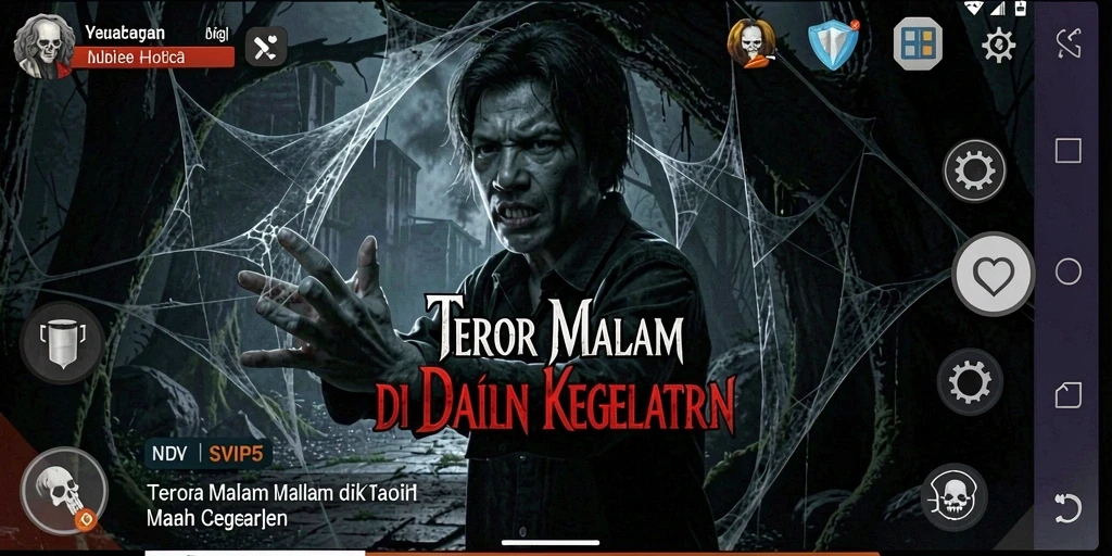 Gameplay menegangkan di dunia penuh teror.