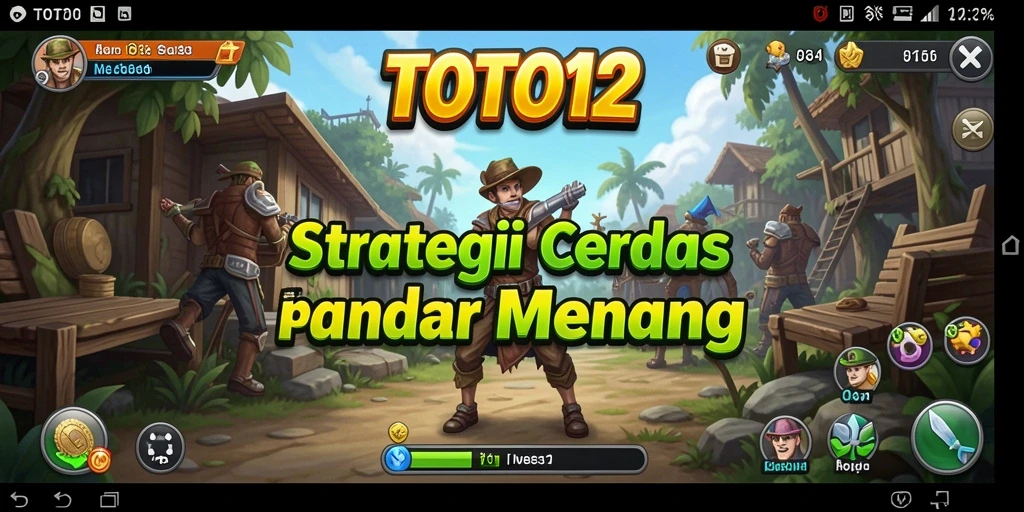 Tampilan gameplay strategi TOTO12 yang menantang.