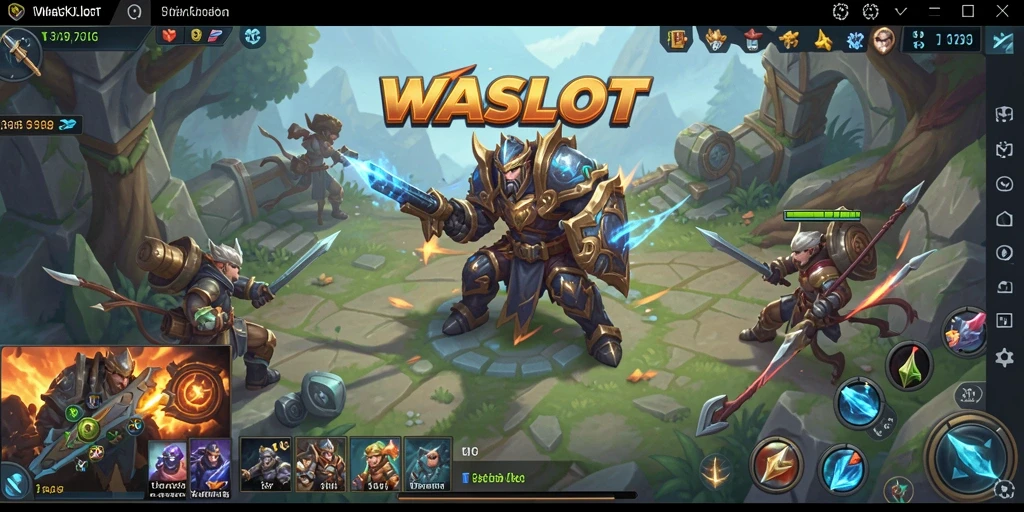 Gameplay WASLOT dengan strategi mendebarkan dan grafis menawan.
