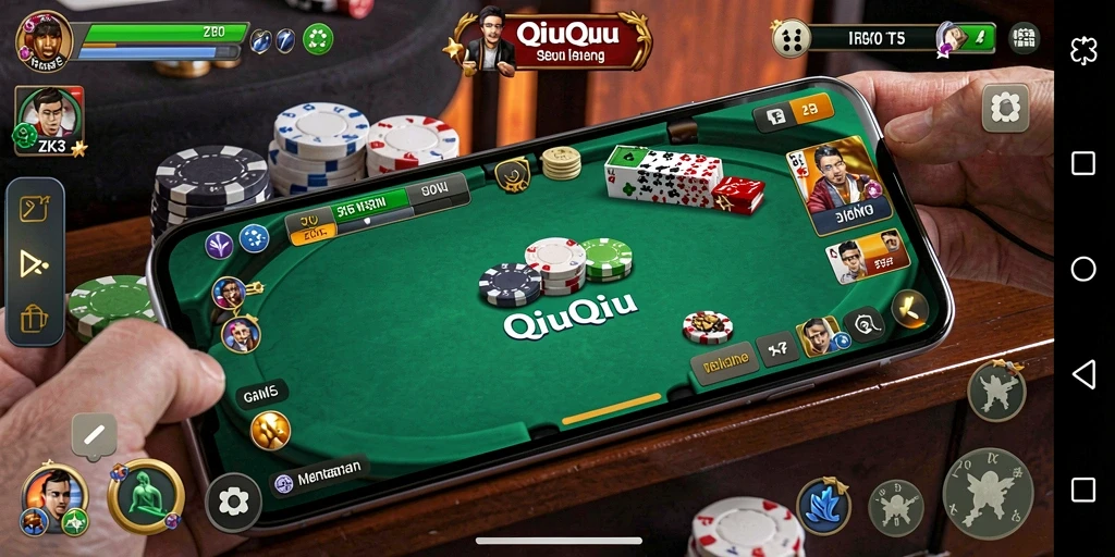 Tampilan gameplay menarik dari ZK3 yang penuh aksi QiuQiu.