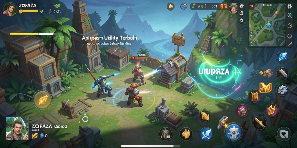 Screenshot ZOFAZA: Menampilkan fitur pengaturan harian yang praktis.